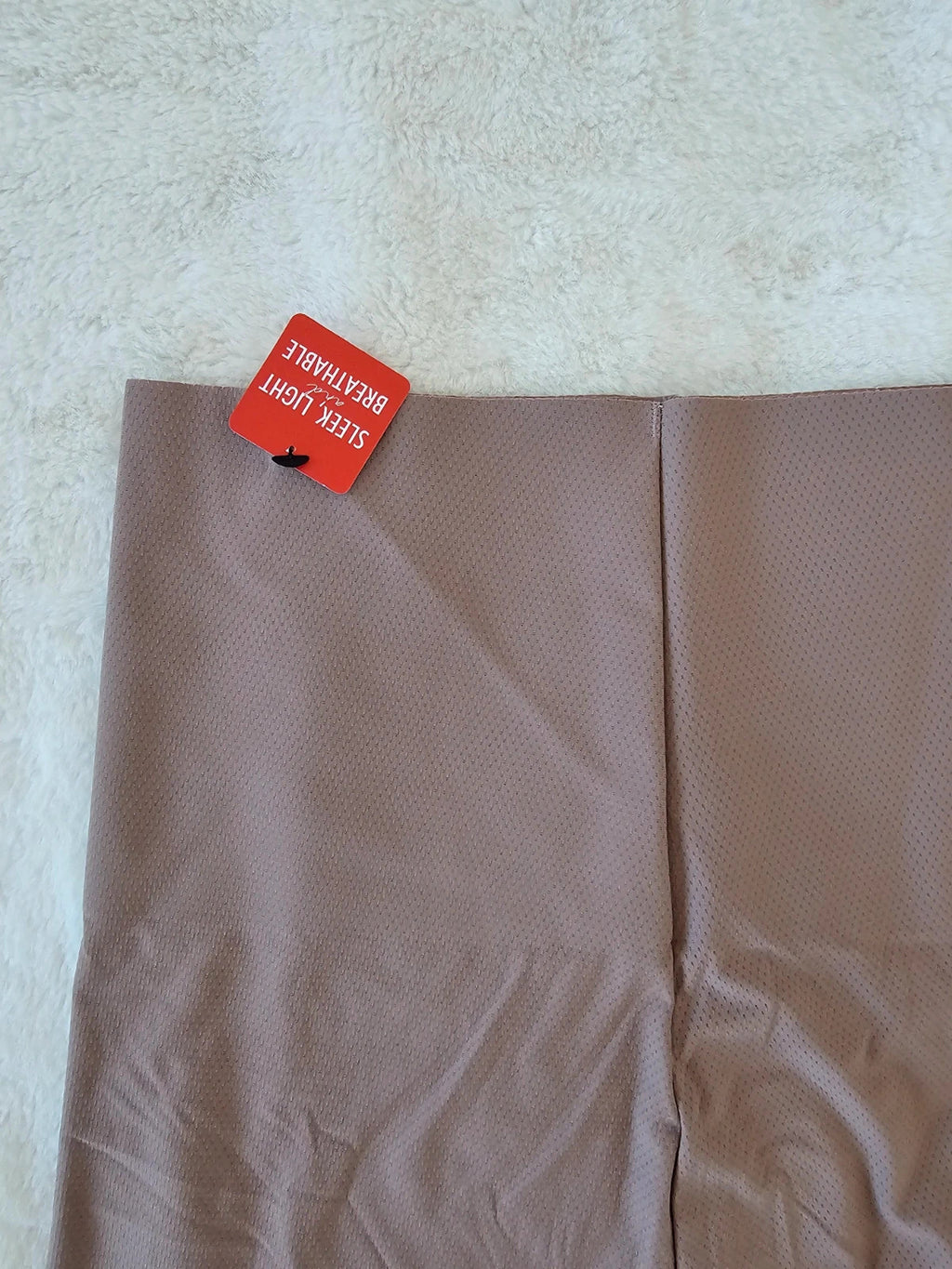 Skinnygirl women 2pcs breathable shaping shorts tummy tight slimmer high waist beige/black XL/14