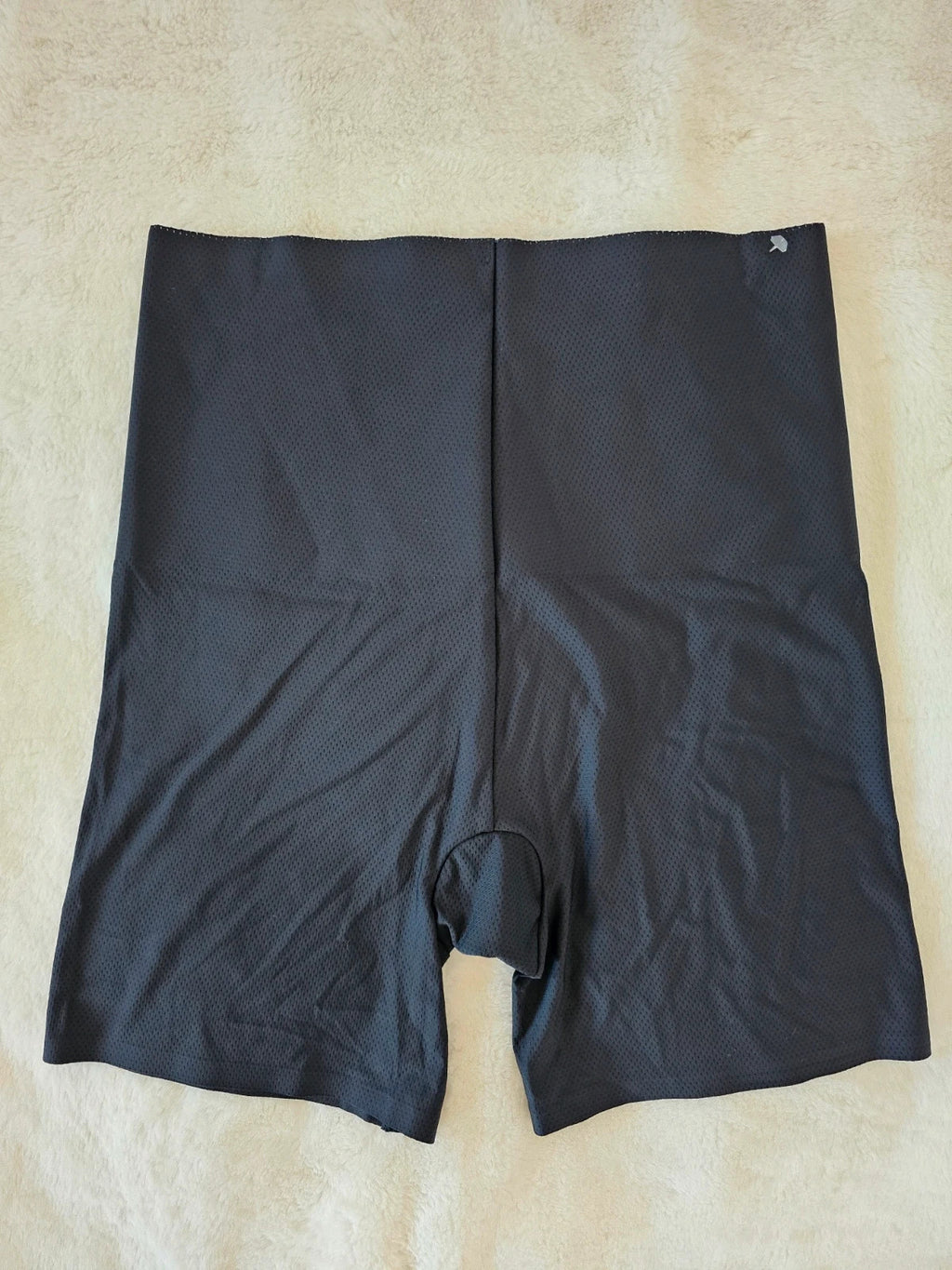Skinnygirl women 2pcs breathable shaping shorts tummy tight slimmer high waist beige/black XL/14