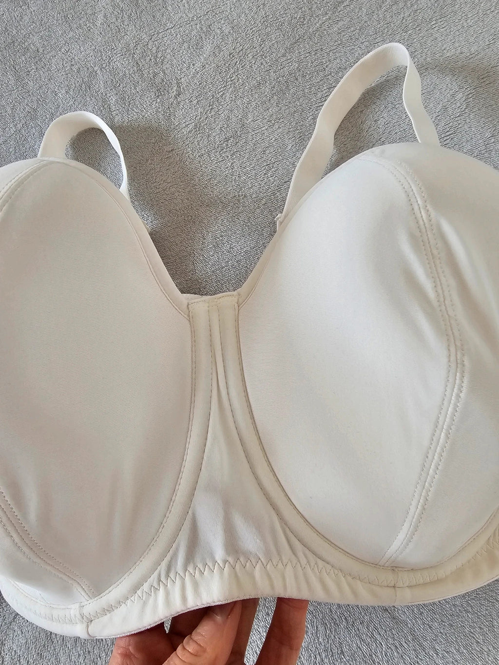 Curvy Kate women luxe strapless multiway bra padded underwire off white/cream UK40GG/EU90J