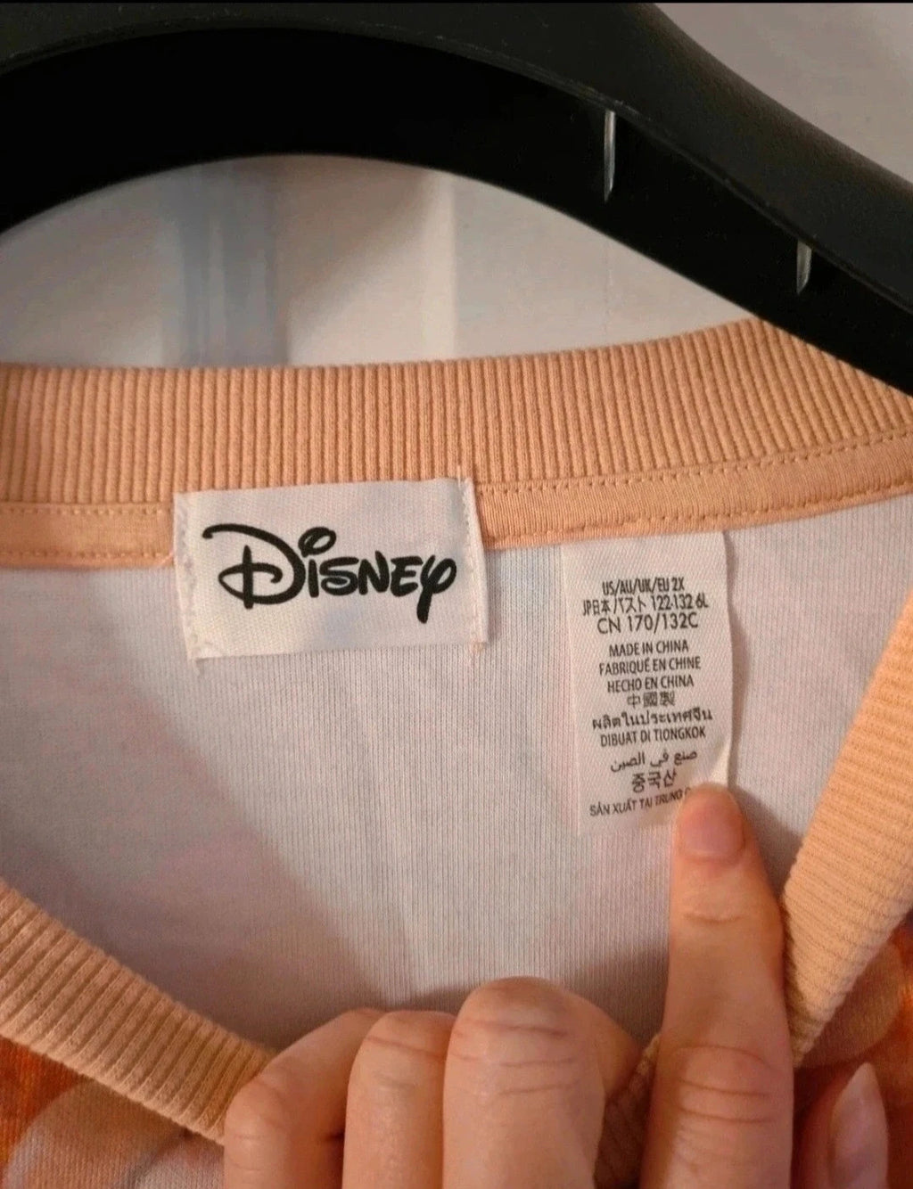 Disney multicolour sweatshirt featuring Bambi and Thumper floral all-over print, cotton blend.