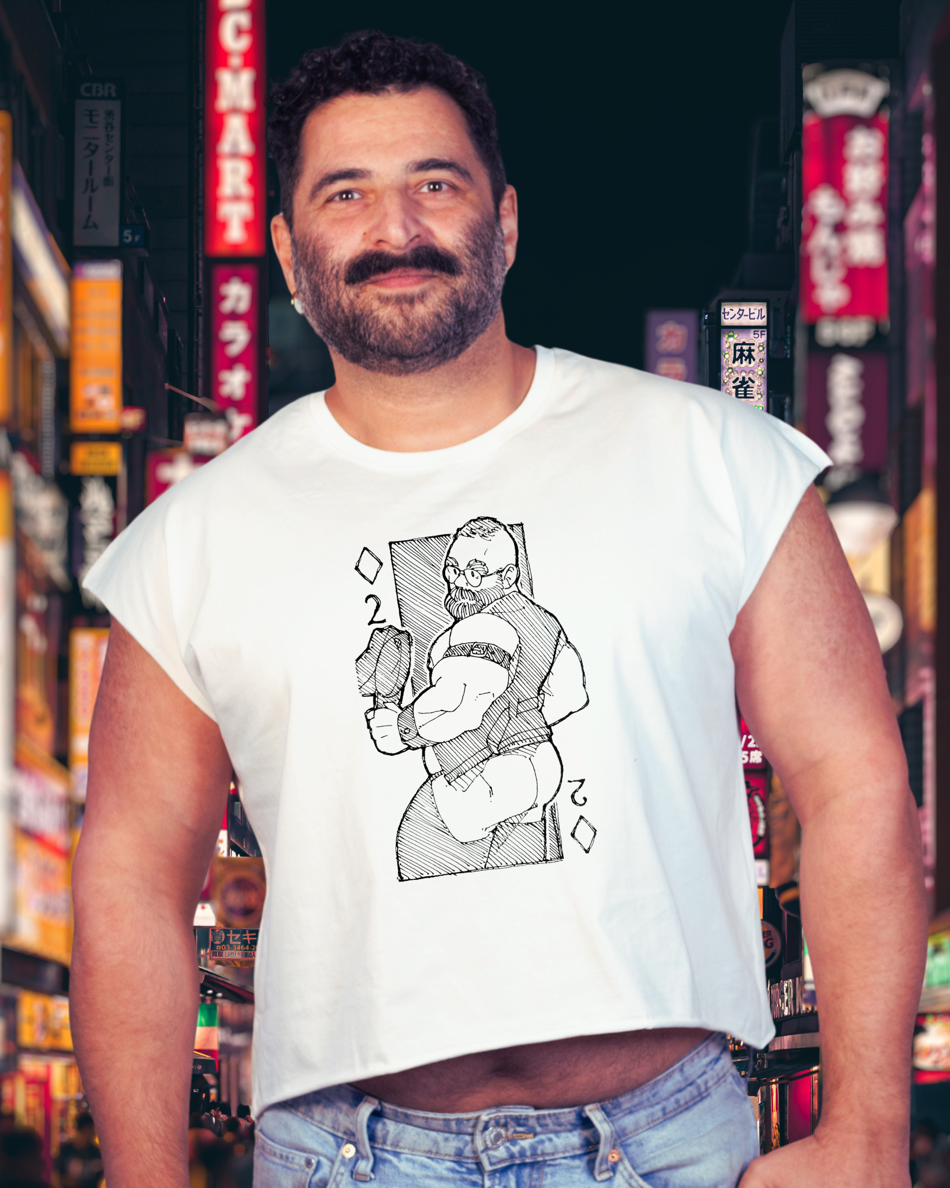 'Leather Daddy' - ( Large print )  DEN X NAXX